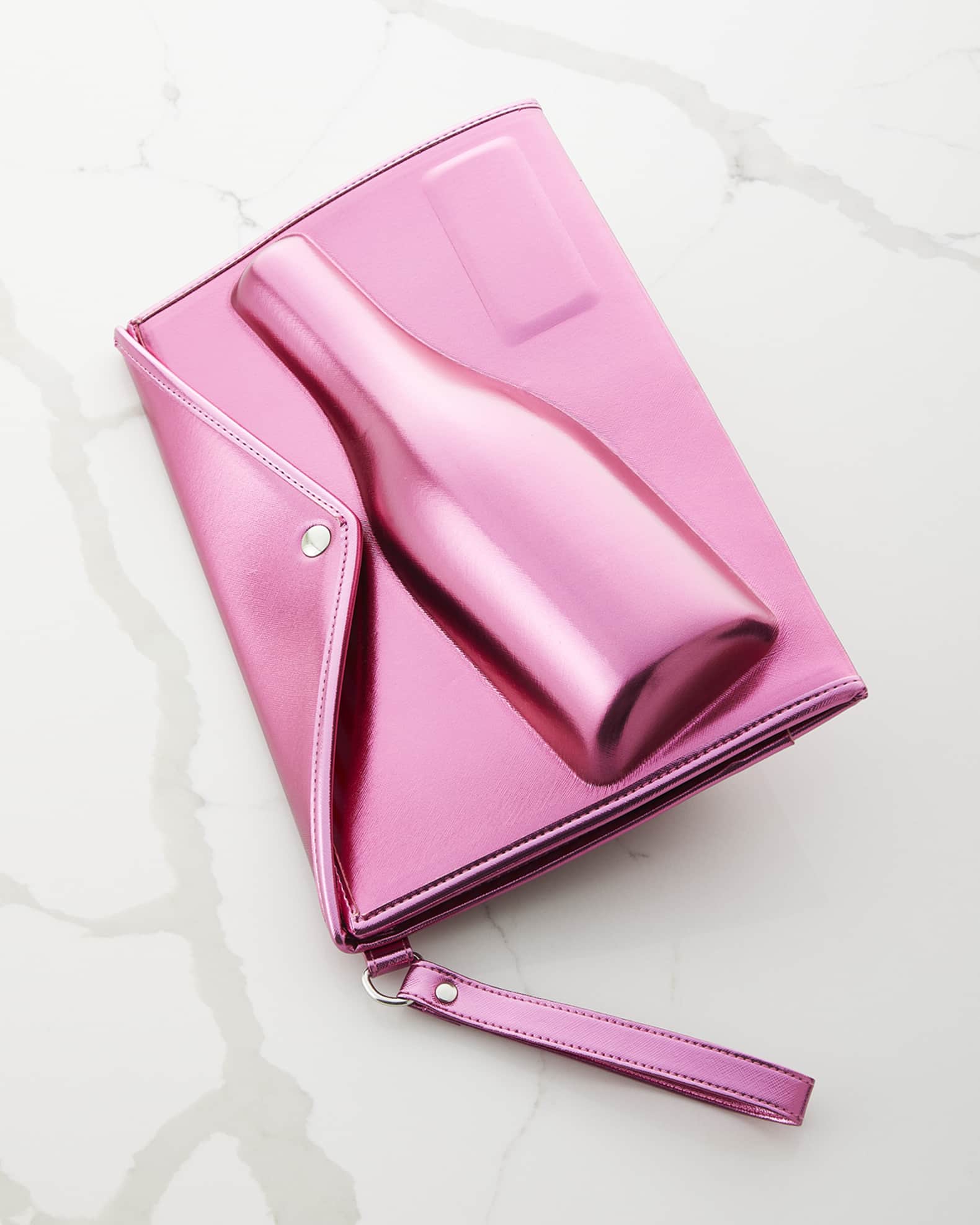 Pink Champagne Clutch | Neiman Marcus