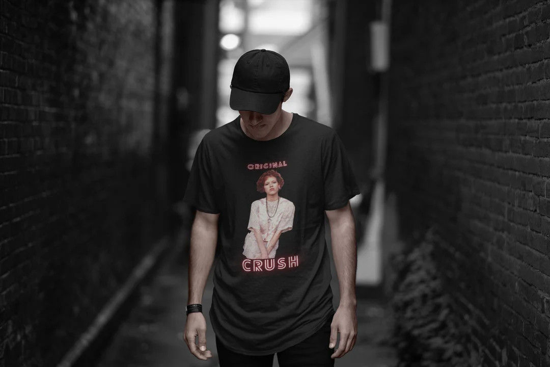 Molly Ringwald, Pretty in Pink Unisex Jersey Short Sleeve Tee - Etsy | Etsy (US)