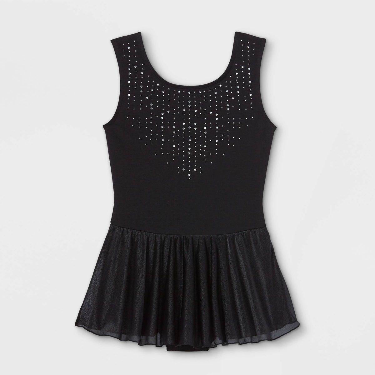 Girls' Dancewear Tank Leotard with Skirt - Cat & Jack™ Black | Target
