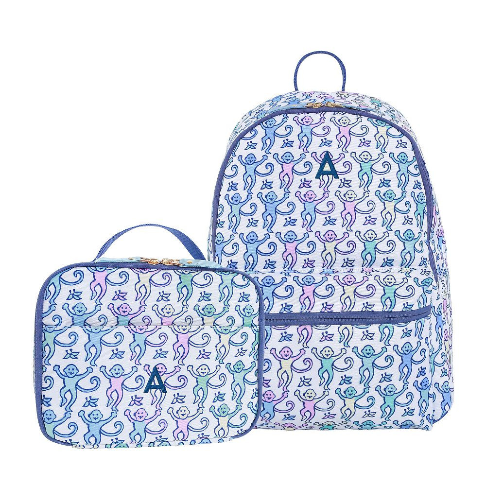 Colby Roller Rabbit Disco Monkey Backpack &amp; Cold Pack Lunch Box Bundle | Pottery Barn Teen