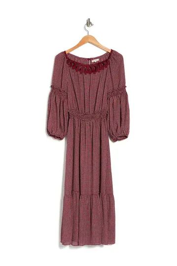Printed Tiered Midi Dress | Nordstrom Rack