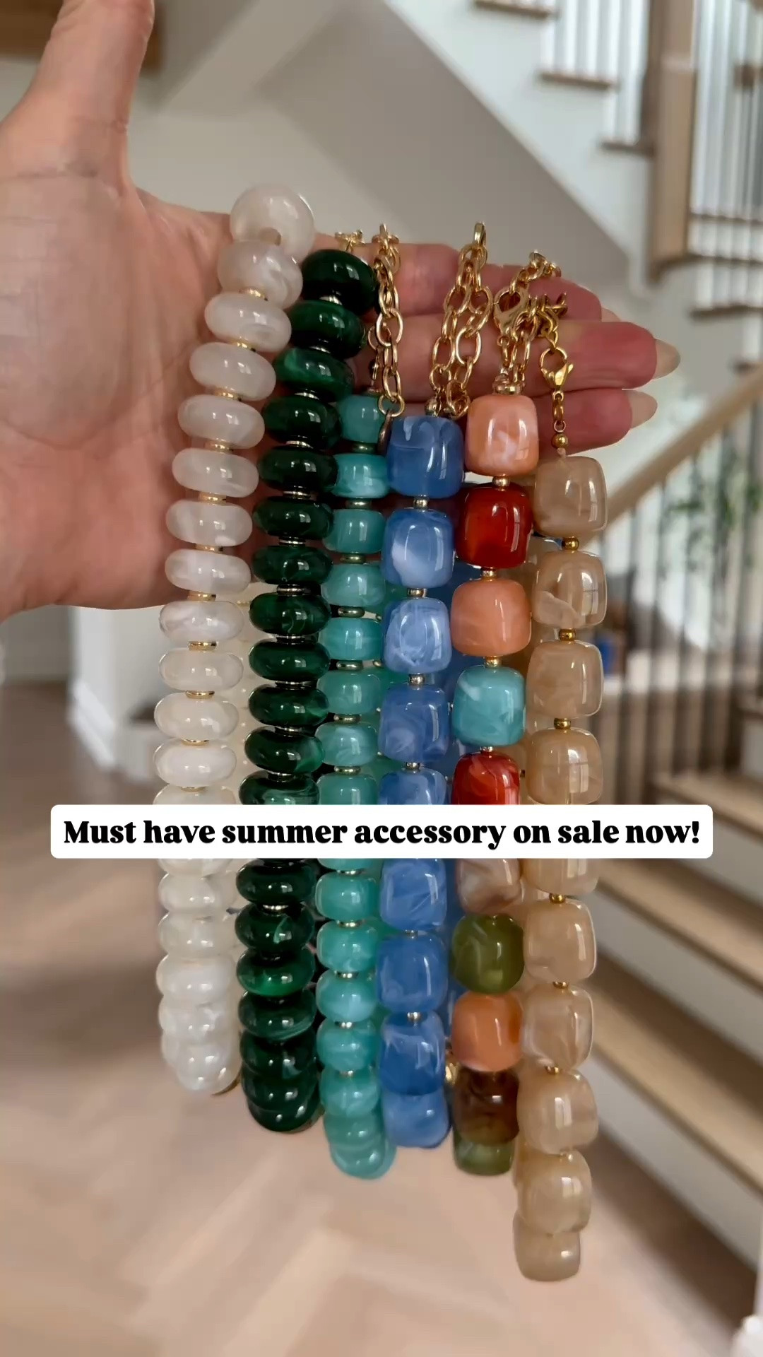 Amazon jewelry on sale now for prime day! These pretty beaded necklaces are the summer accessories snag them while on sale!￼

#LTKSaleAlert #LTKootd #LTKOver40