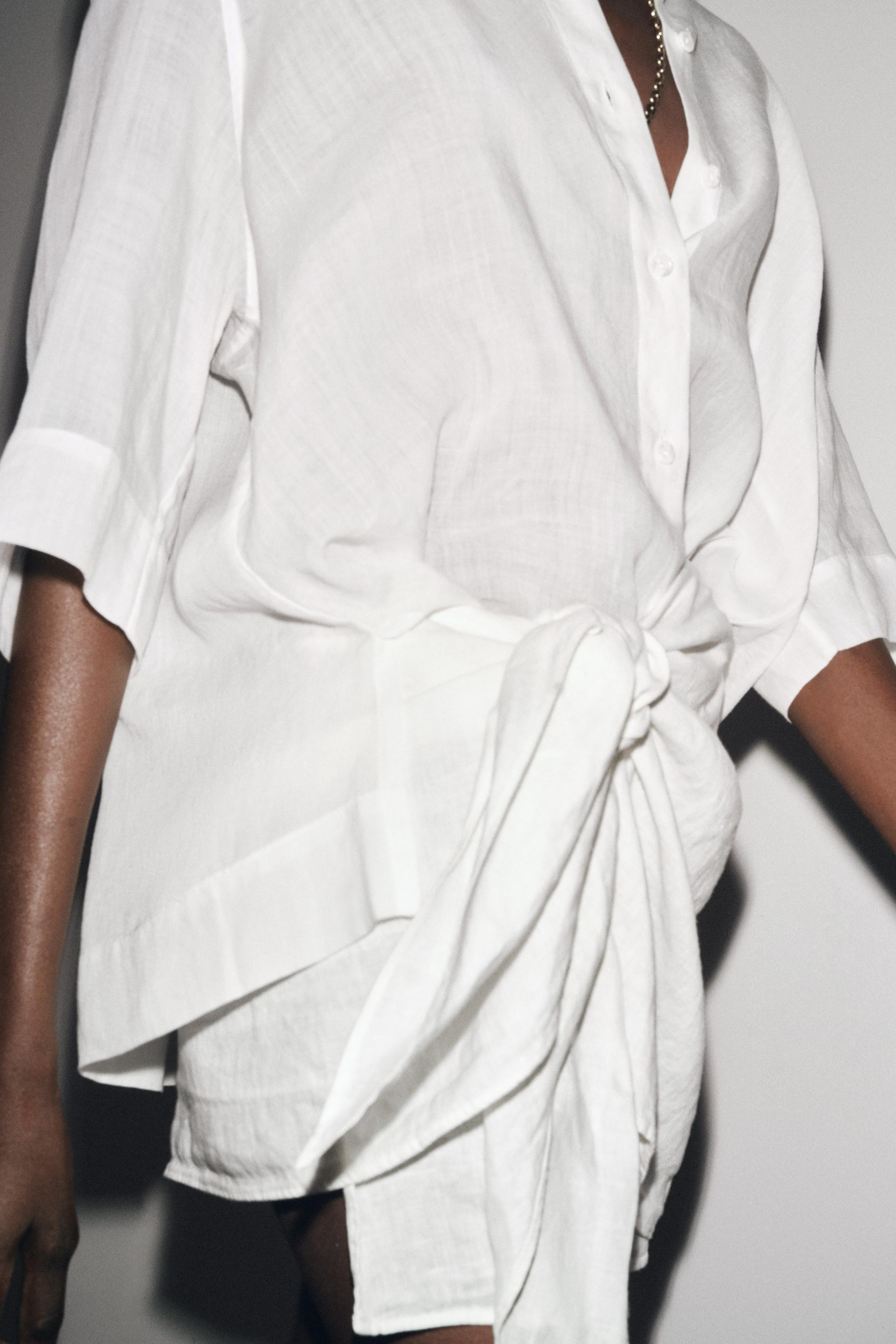 HEMD MIT RAMIE ZW COLLECTION | Zara DE