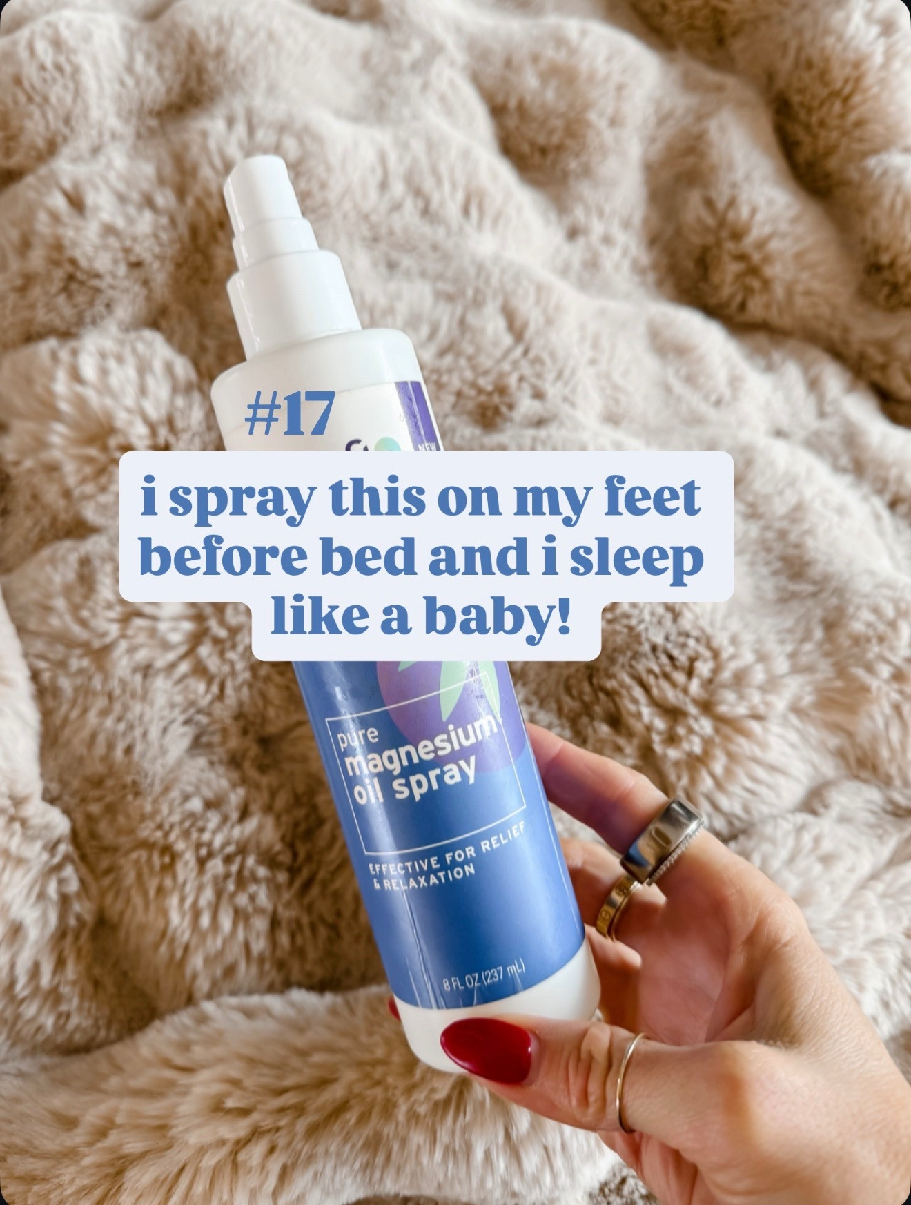 #17 top seller! I put this magnesium spray on my feet before bed and I sleep like a baby! 

#LTKmomlife #LTKdayinmylife #LTKselfcare