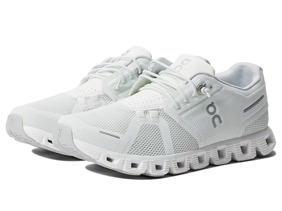 On Cloud 5 (Ice/White) Women's Shoes | Zappos