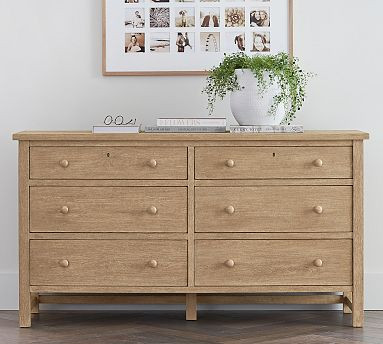 Farmhouse 6-Drawer Dresser (66") | Pottery Barn (US)