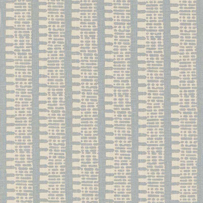 Schumacher Kiosk Fabric, 100% Linen in Blue by DecoratorsBest | DecoratorsBest