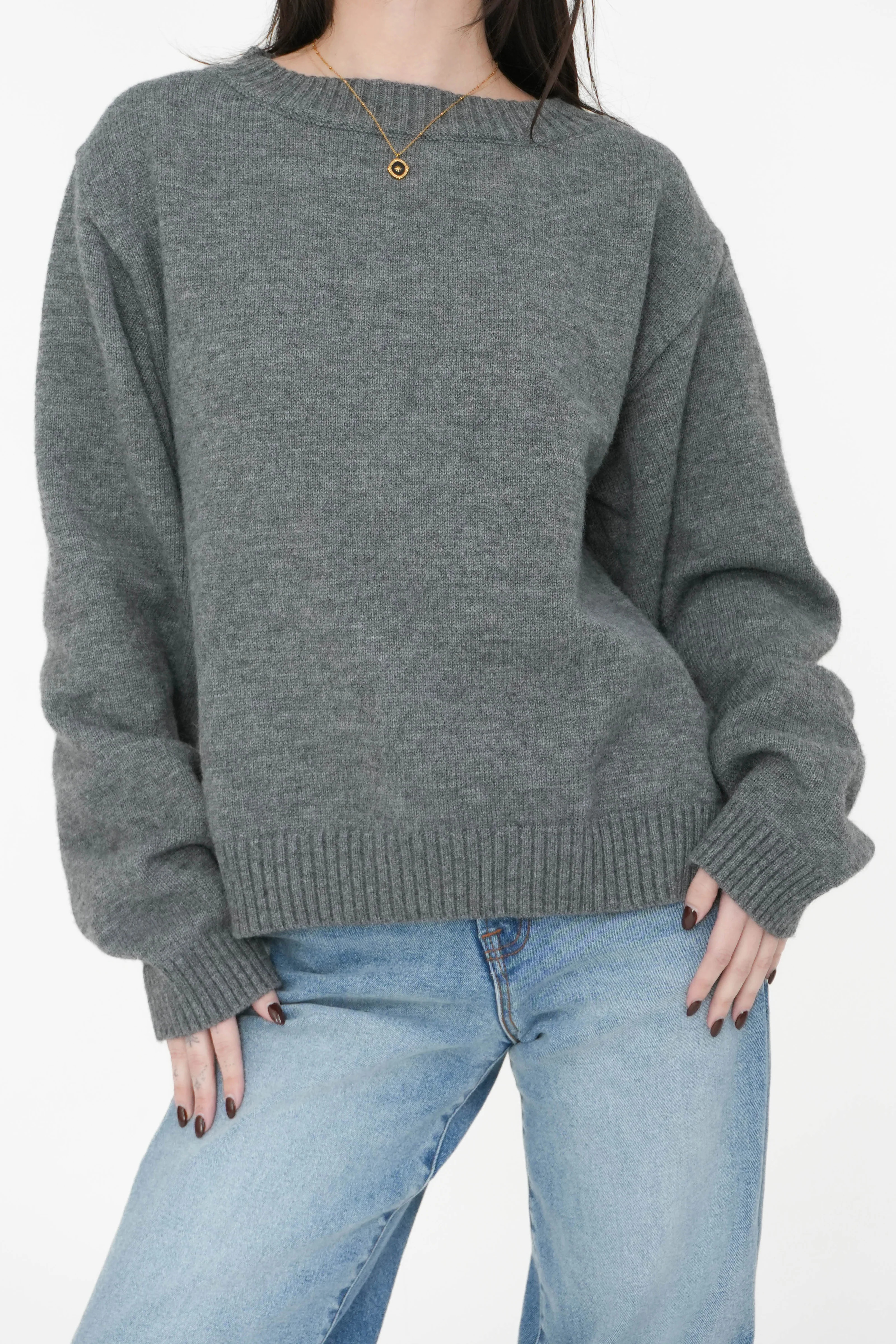 Winter Staple Sweater | Grey Bandit