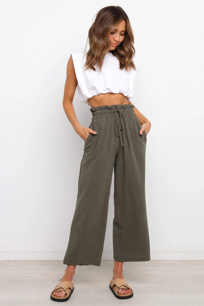 Hawthorne Pant - Olive | Petal & Pup (US)
