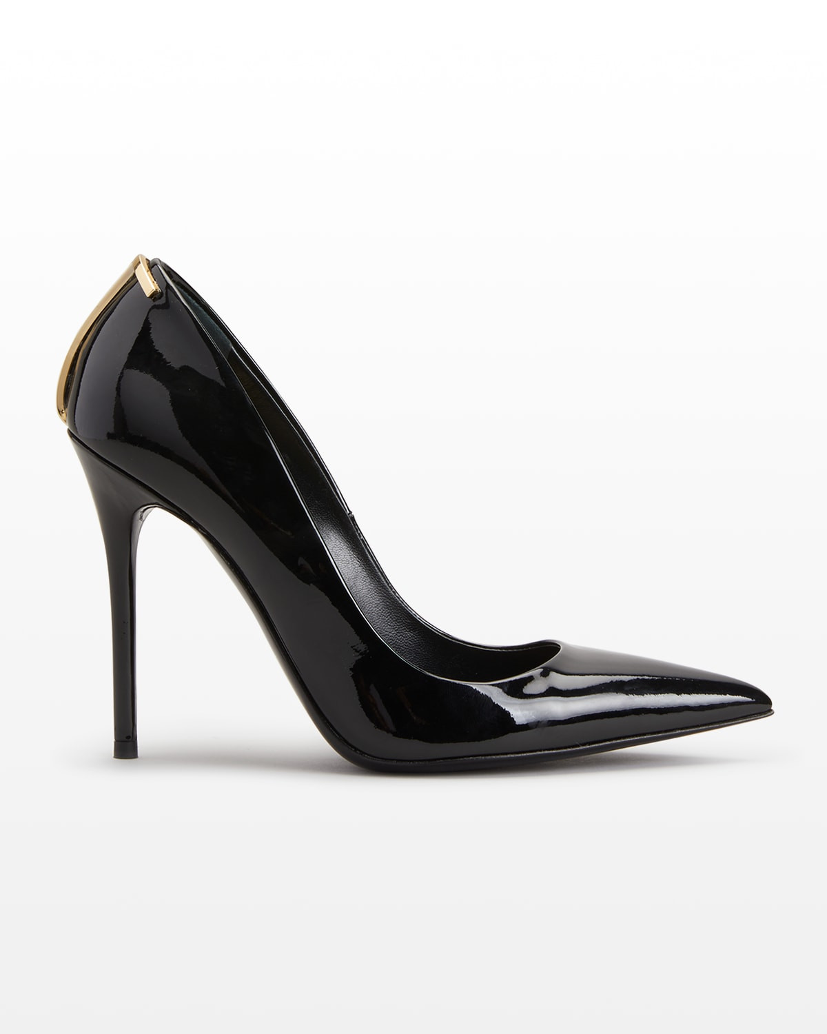 Iconic T Medallion Patent Pumps | Neiman Marcus