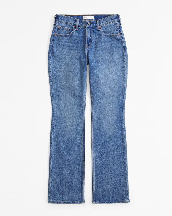 Curve Love Low Rise Boot Jean | Abercrombie & Fitch (US)