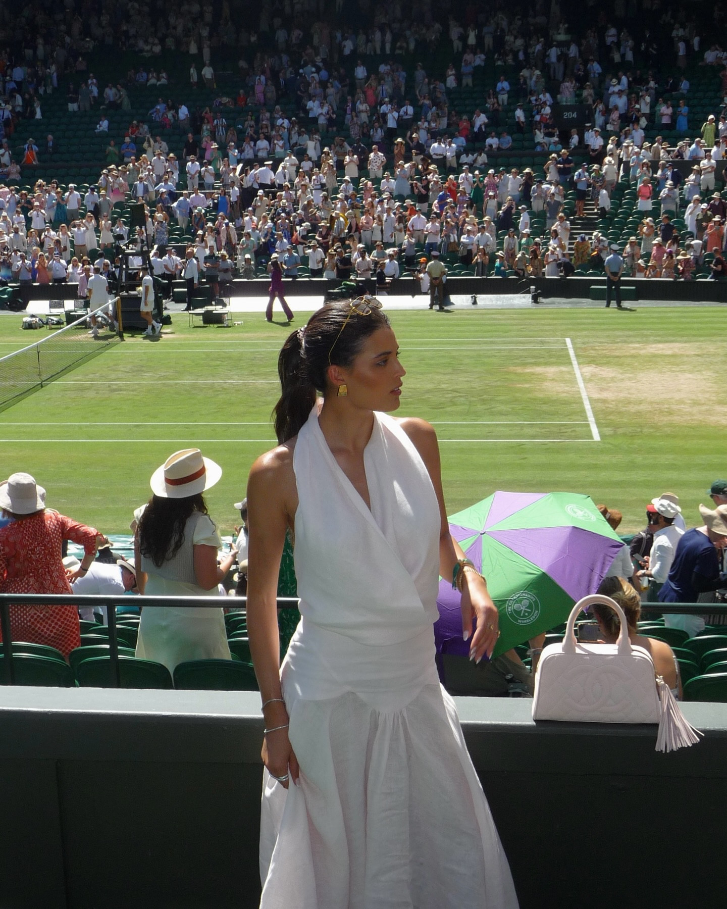 Even though I wasn’t on the court I still served