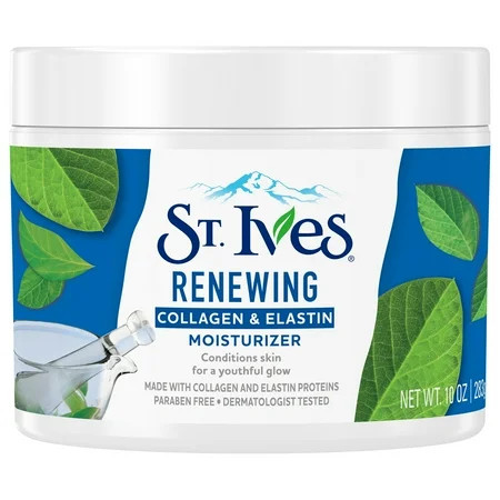 St. Ives Collagen Elastin Paraben free and Non Comedogenic, Face Moisturizer for Dry Skin, 10 oz | Walmart (US)