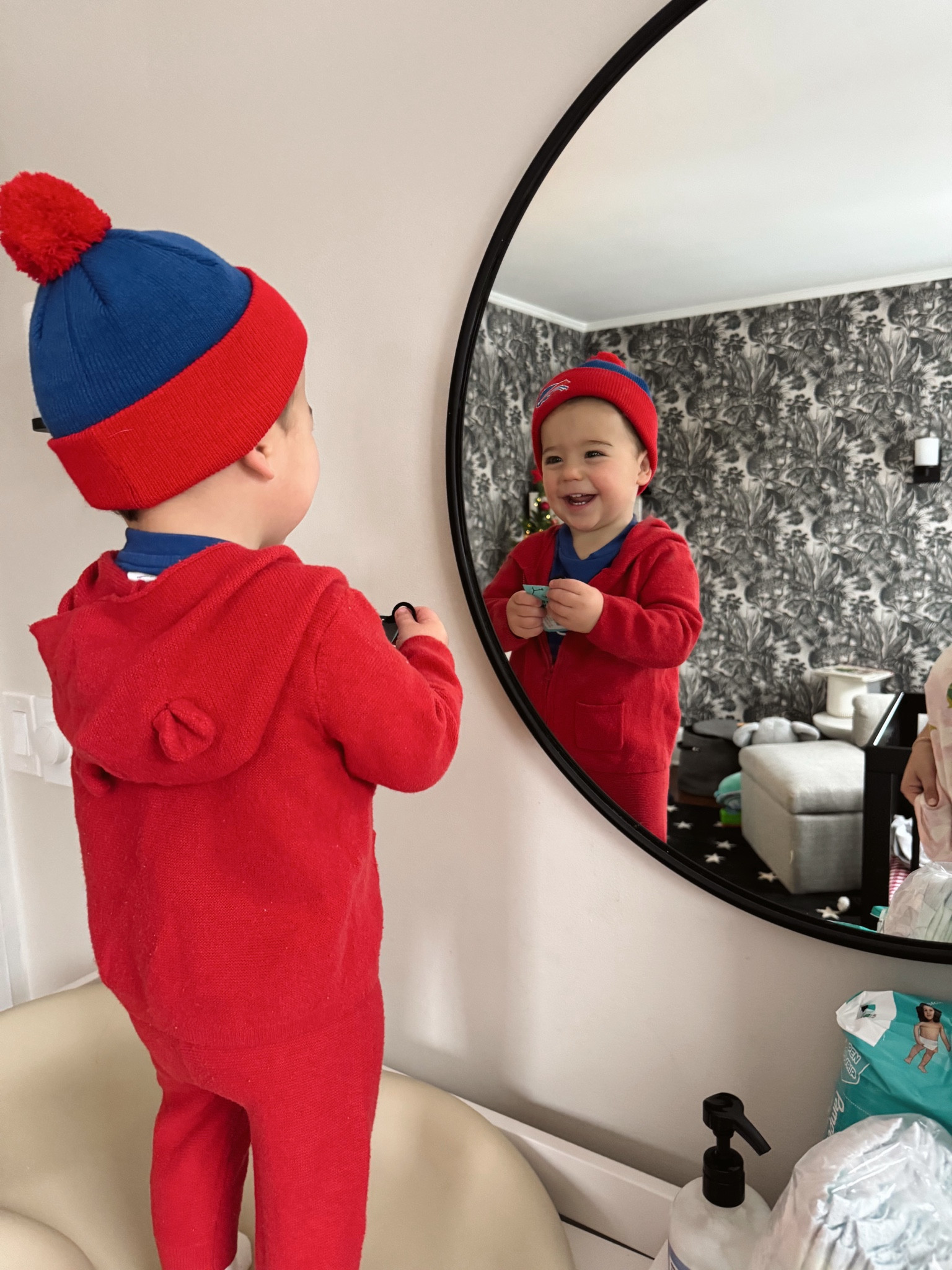 Wearing size 18 months in red set

#LTKSeasonal #LTKStyleTip #LTKBaby
