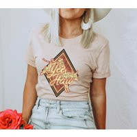 Yee Haw Bucking Bull Graphic Tee | Western Cowgirl Shirt Bucking Rodeo Cowboy | Etsy (US)