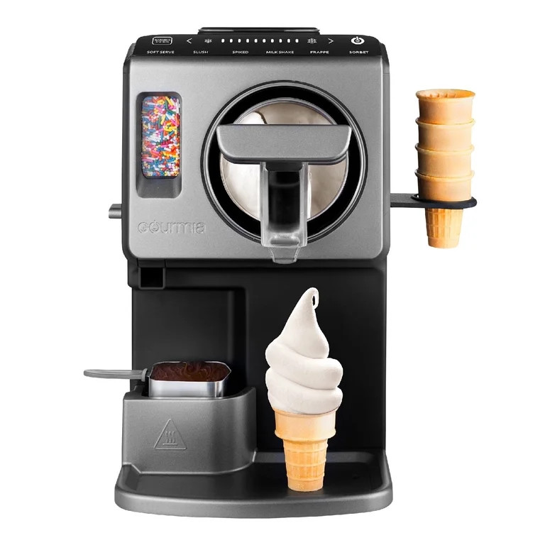 Gourmia 2 Quart Automatic Soft Serve Ice Cream and Frozen Drink Maker | Walmart (US)