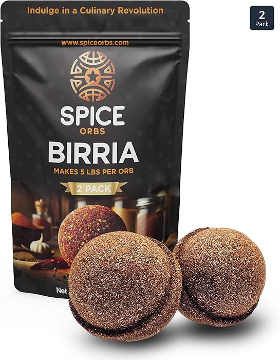 Spice Orbs Large Birria Bomb Spice Mix 2-Pack – Authentic Mexican Seasoning for Tacos & More ... | Amazon (US)