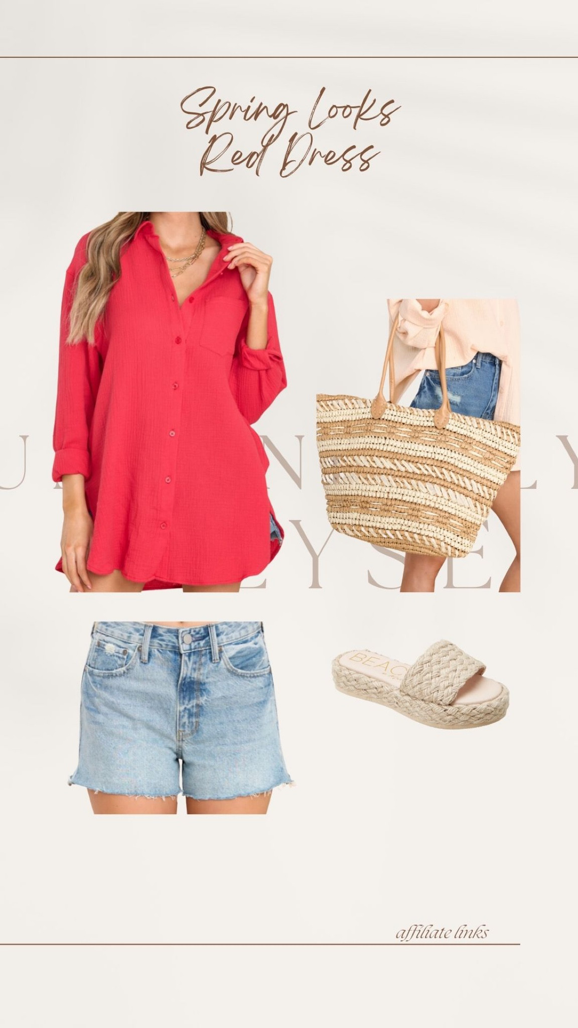 What I’d Wear Wednesday .. Spring Look

UndeniablyElyse.com

Spring finds, Spring Fashion, Red Dress Faves, Vacation Looks, Straw Bag, Beach Bag, Sandals, Platform Sandals, Shorts

#LTKtravel #LTKstyletip #LTKunder100