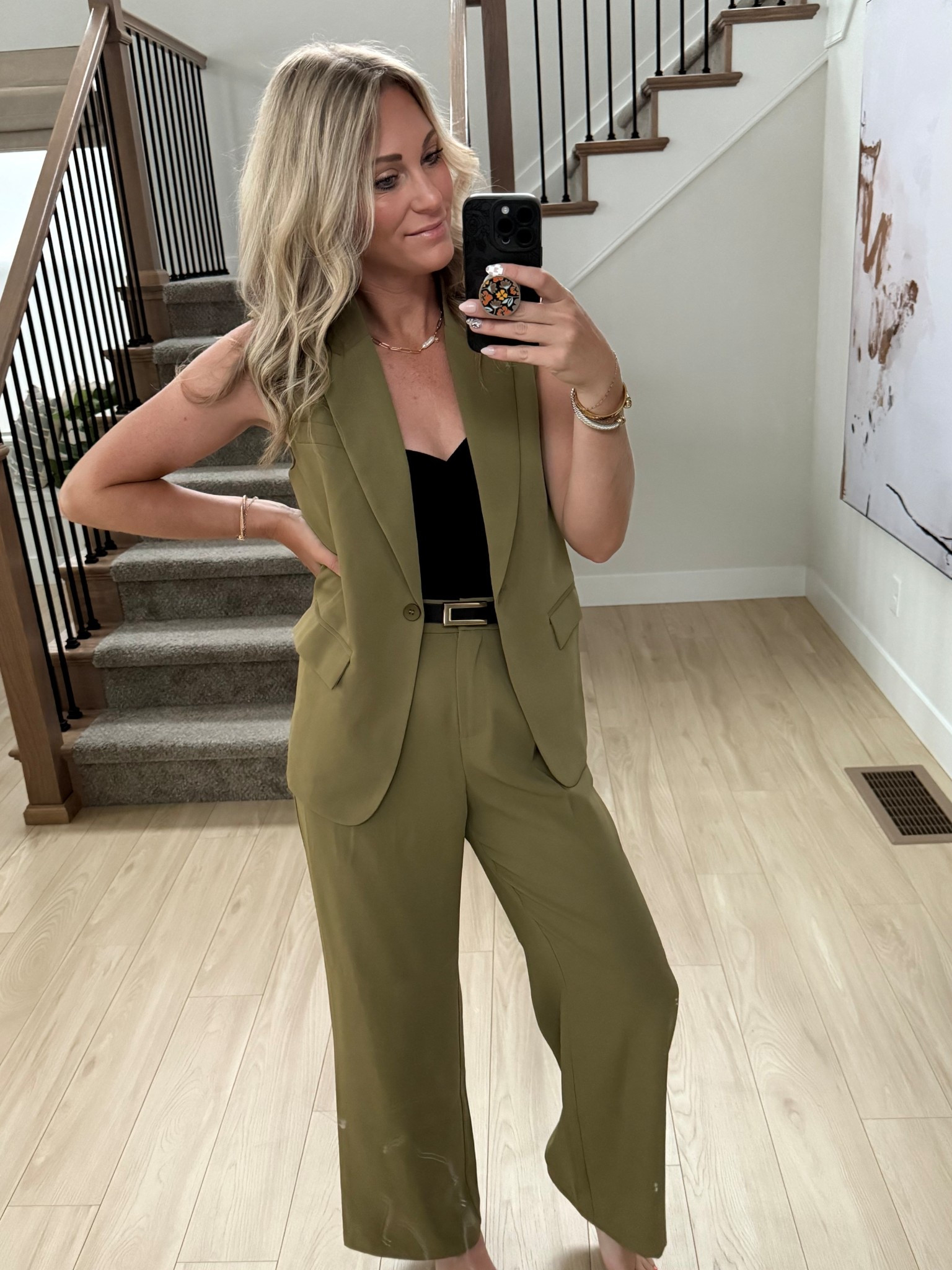 I got so many compliments on this high end pant suit! Amazon work outfit. Hard to guess the whole thing is from Amazon! 🫣 Perfect for a work conference or big meeting. Wearing a size small 

#LTKFindsUnder50 #LTKStyleTip #LTKWorkwear