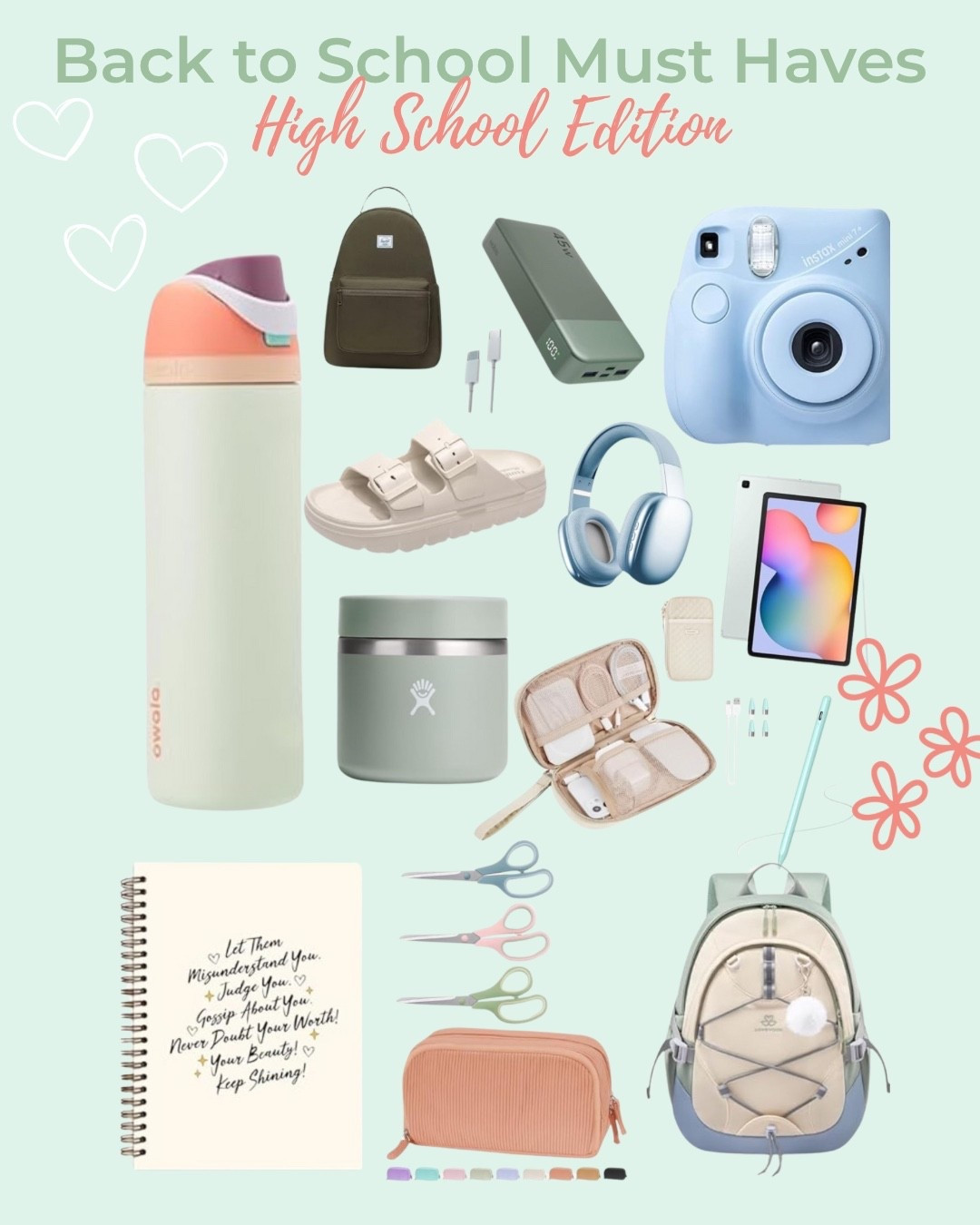 Back to school is here and I’ve rounded up the cutest must haves for high school. From trendy essentials to everyday favorites, these finds will make heading back to class a little more fun ✨📚

#BackToSchool #HighSchoolMustHaves #LTKBackToSchool #LTKFinds #TeenStyle #LTKSchool #LTKEveryday

#LTKActive #LTKKids #LTKStyleTip