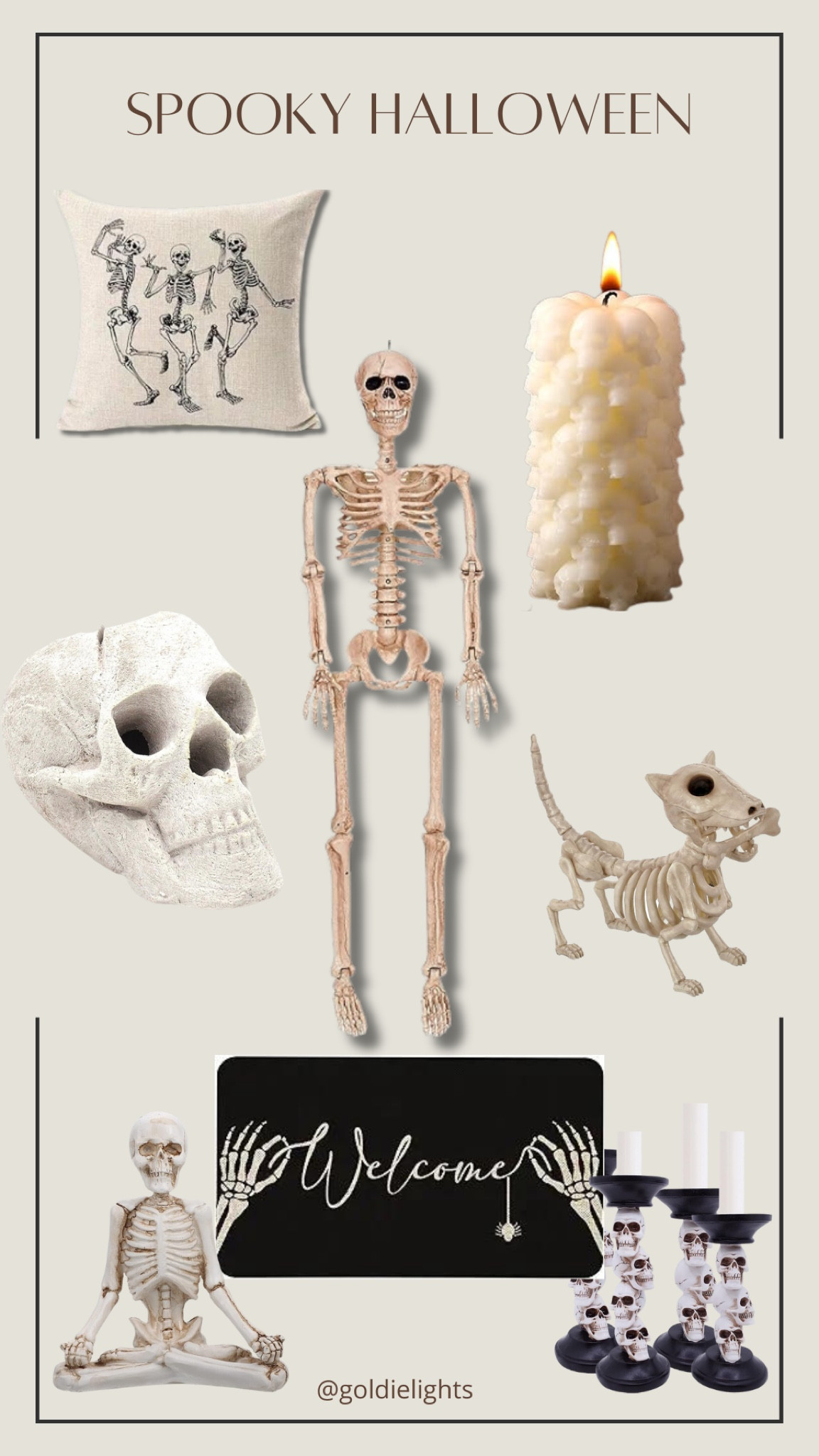 Spooky Amazon skeletons, skulls and bones, Halloween decorations.

#LTKHoliday #LTKhome #LTKHalloween