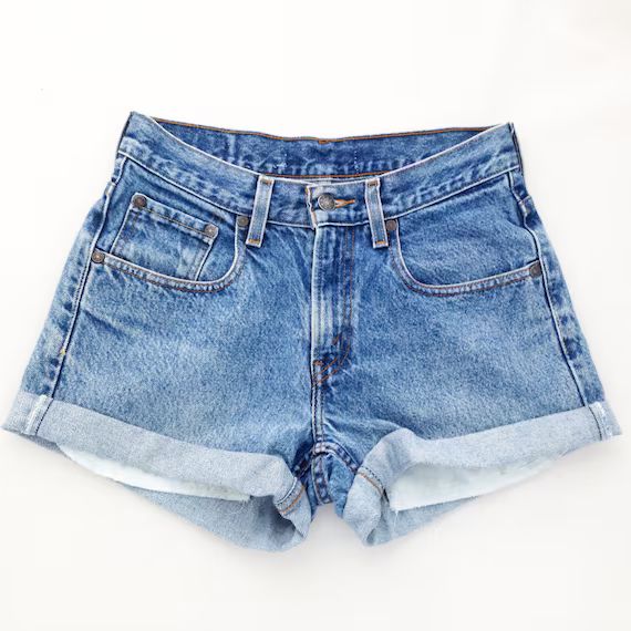 ORIGINAL BLUES High Waisted Shorts levis wrangler, gap, guess, lee | Etsy (US)