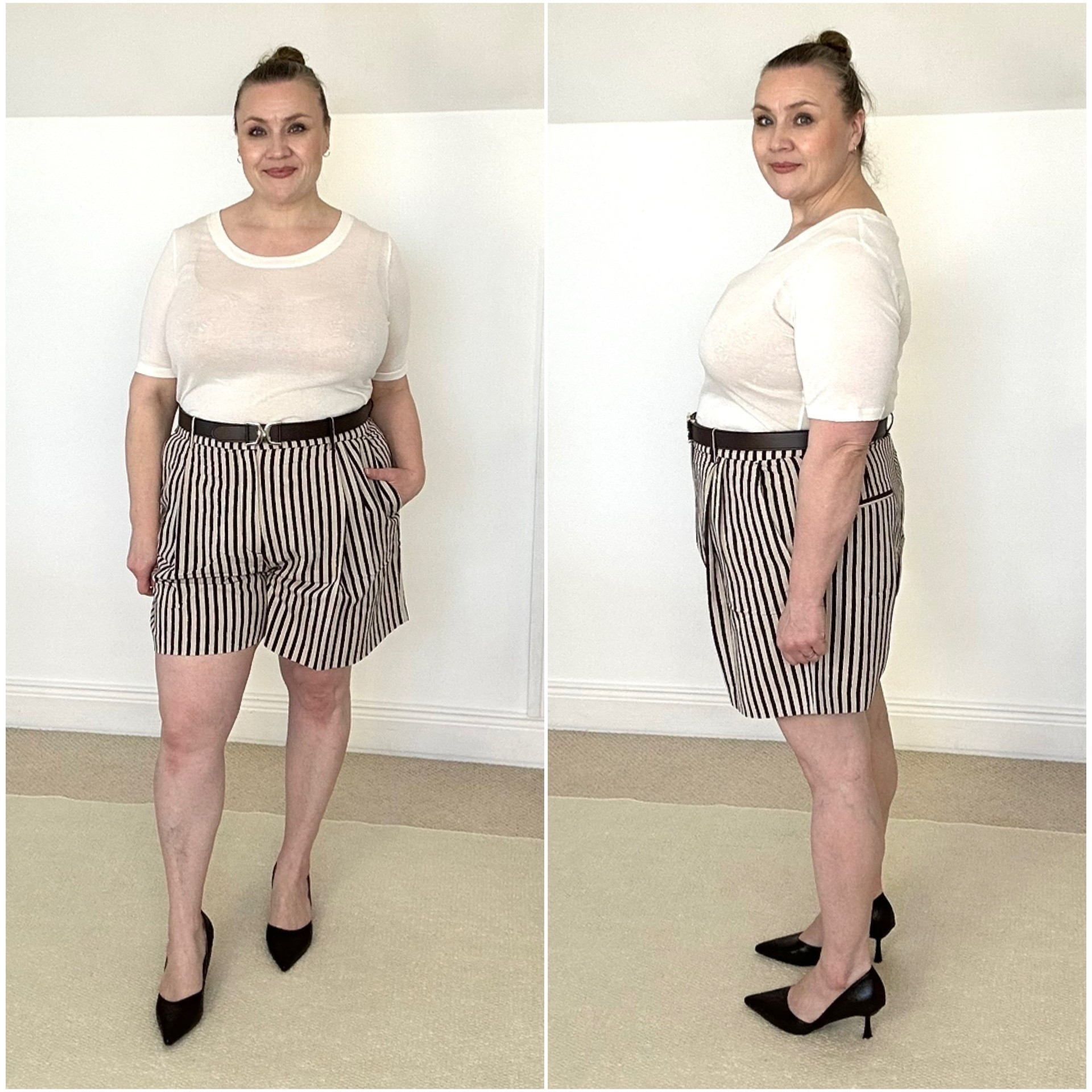 I am NOT trying to hide who I am or trying to pretend I’m not plus size.. I am simply packing my biggest insecurity away so I don’t spend all day worrying about it.. 

Learning to dress our body should not be to “look slimmer” or “get smaller”. It should be to bring our best assets and our confidence to the forefront. 

#dressforyou #style #plussizeconfidence #appleshapebody #personalstylist

#LTKplussize #LTKover50style #LTKstyletip