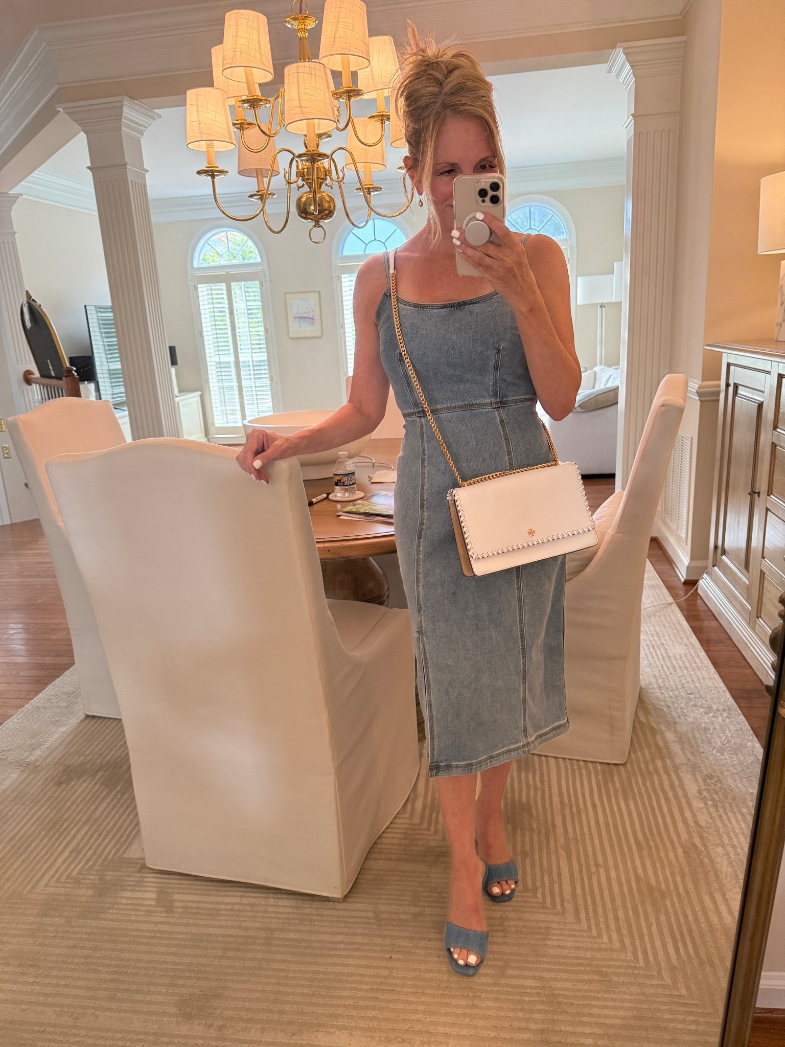 When you love the denim dress you got on clearance and have to buy denim shoes now and the shoes cost more than the dress 😂

#LTKOver40 #LTKPetite #LTKFindsUnder50