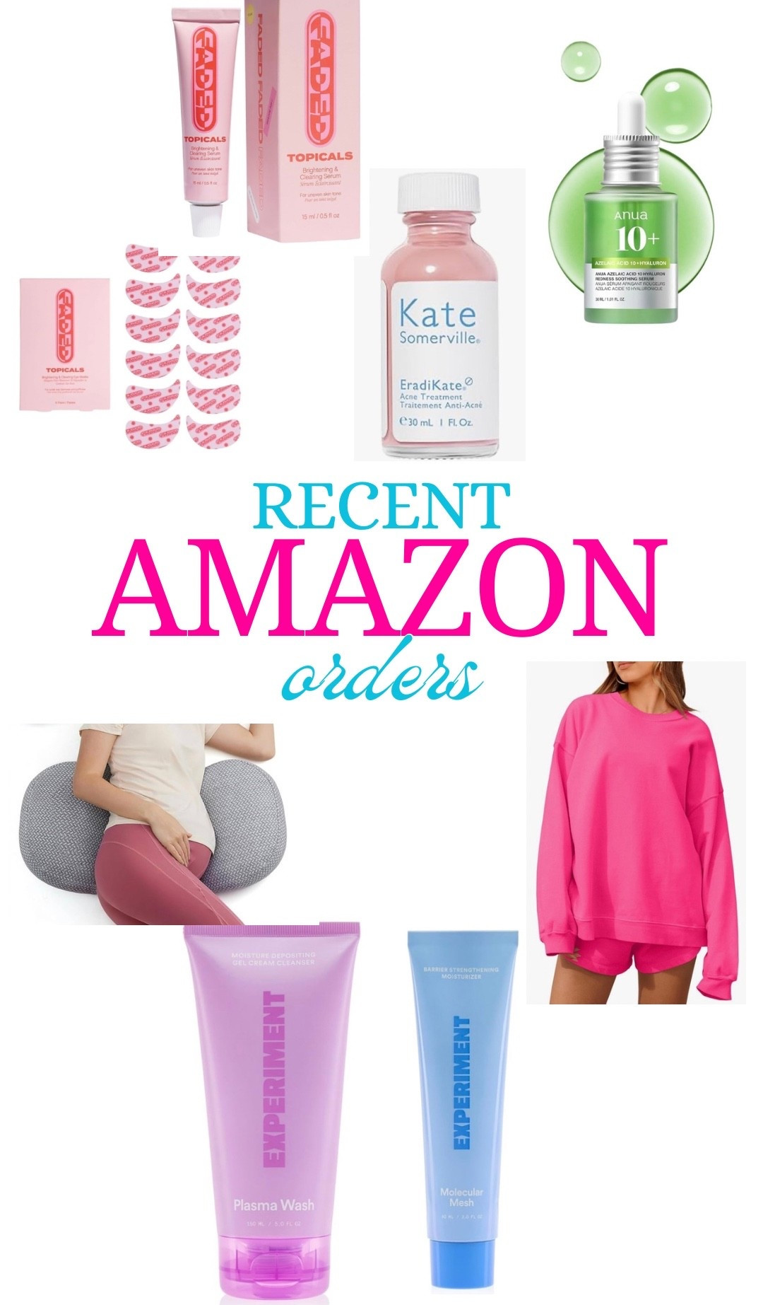 what I ordered from the Prime Day Deals 🩷