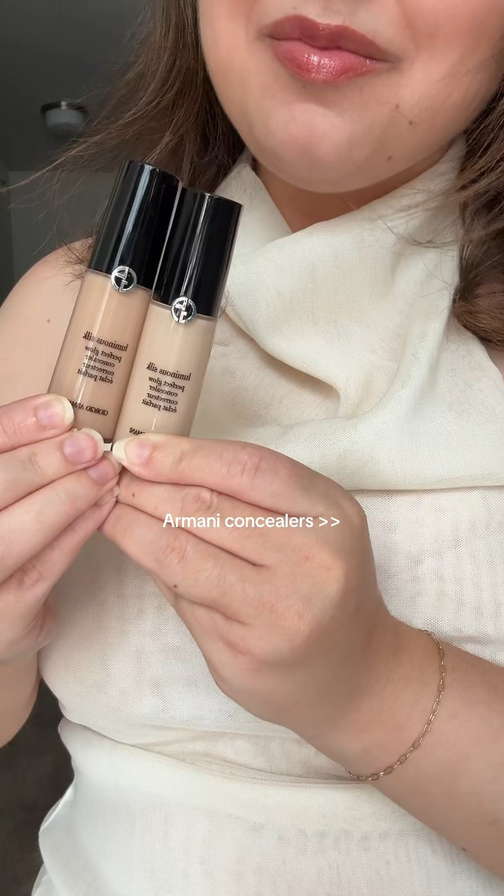 The most gorgeous silky concealers from #Armani ✨ a little bit goes a long way and will last you a long time but it’s creamy, gives full coverage and has a beautiful blurring effect. #summermakeup #armanibeauty #concealer

#LTKBeauty