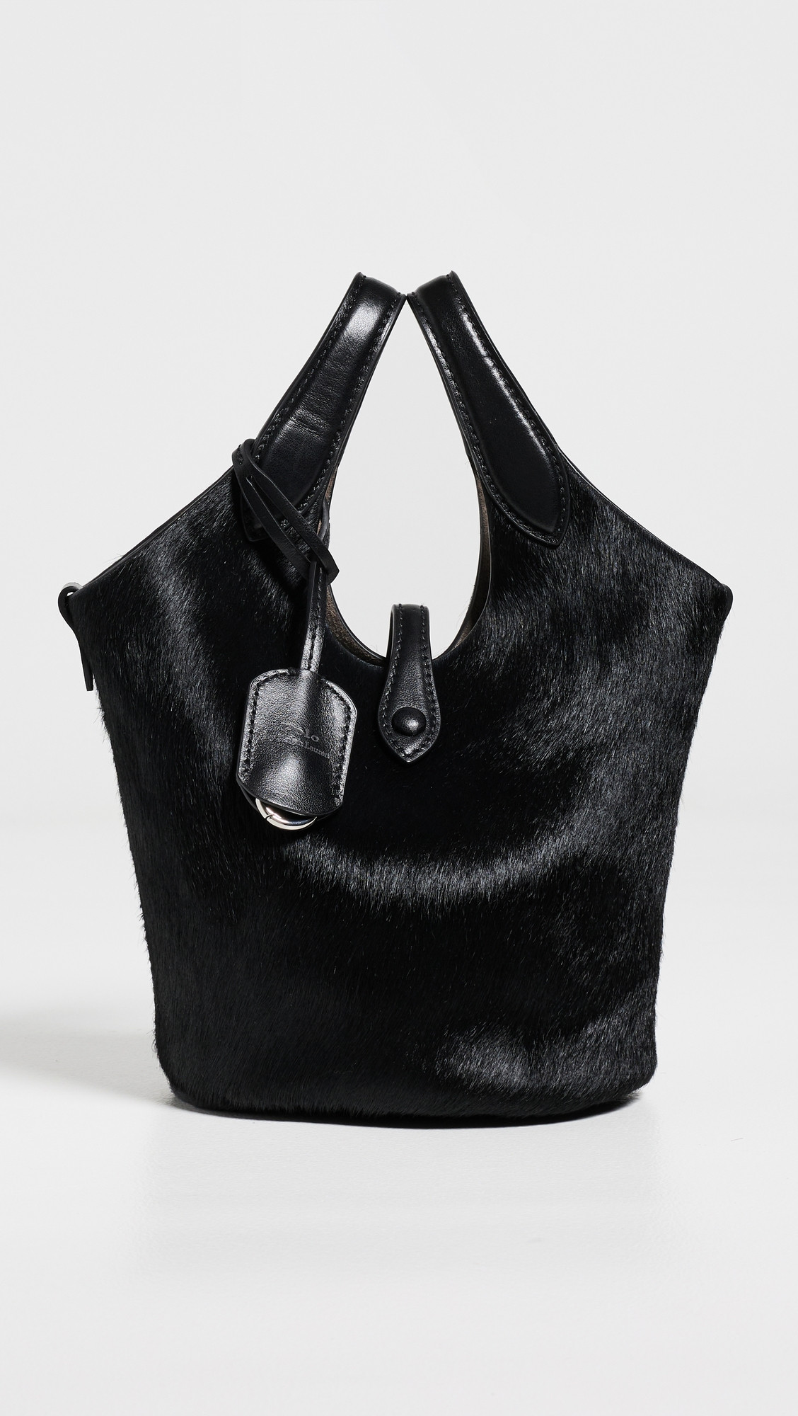Polo Ralph Lauren Haircalf Crossbody Bag Black One Size | Shopbop