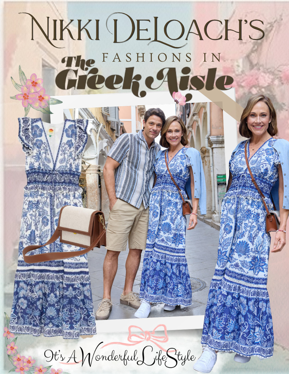 Nikki DeLoach’s “The Greek Aisle” style has me ready to take a trip! From this stunning blue-and-white dress to effortless summer looks, I found the fashions inspired by Hallmark Channel’s Summer Nights movie.

Shop the looks in my LTK! 💙☀️

#TheGreekAisle #NikkiDeLoach #HallmarkChannel #SummerNights #LTKStyle #SummerFashion #HallmarkStyle