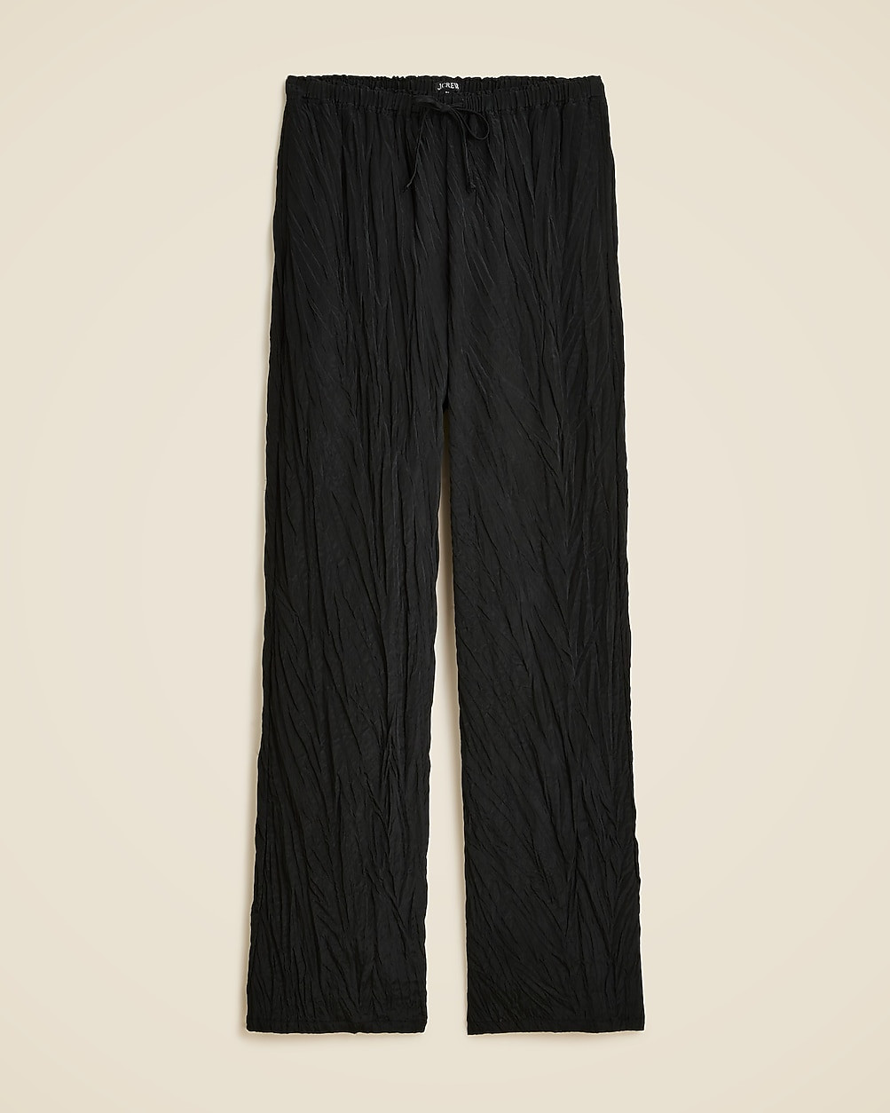 New Soleil pant in crinkled viscose blend | J. Crew US
