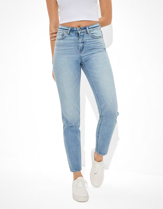 AE V-Rise Mom Jean | American Eagle Outfitters (US & CA)