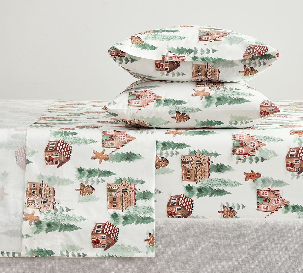 Gingerbread Forest Sheet Set | Pottery Barn (US)