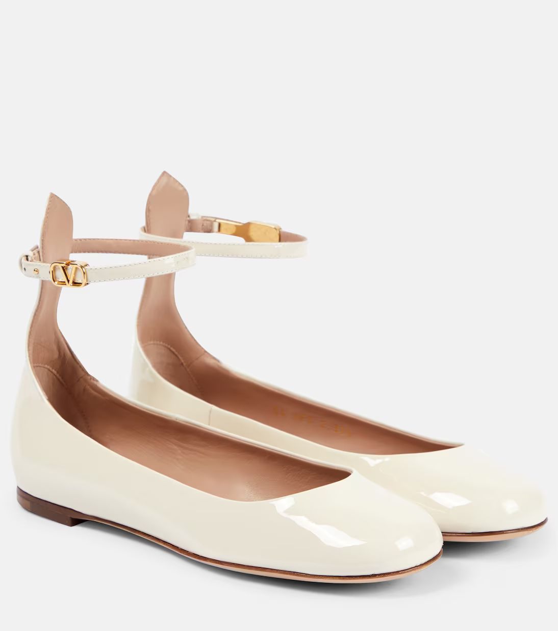 Tan-Go patent leather ballet flats | Mytheresa (US/CA)