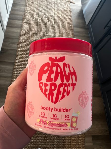 Booty building pre-workout with creatine for flutes, collagen for cellulite, and BCAA for tone and recovery. Pink lemonade powder your a yummy, fruity drink! Amazon fitness find.

#LTKfit #LTKunder50 #LTKFind