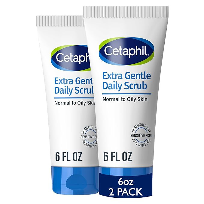 Cetaphil Exfoliating Face Wash, Extra Gentle Daily Face Scrub, Gently Exfoliates & Cleanses, For ... | Amazon (US)