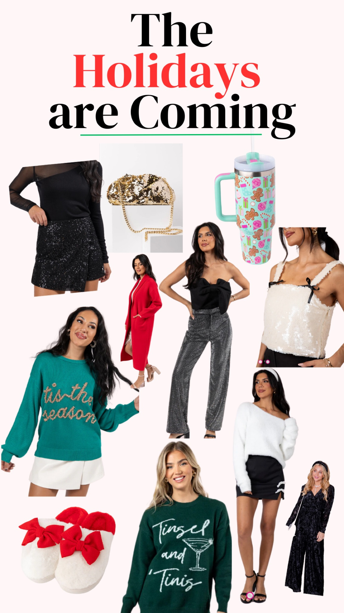 Holiday drop! Work wear, cozy wear and fun wear! Check it all out here. Linked are some of my faves. 

#holidayattire #christmassweaters #holidayparty #newyears #christmas #glam #cozy

#LTKworkwear #LTKparties #LTKSeasonal