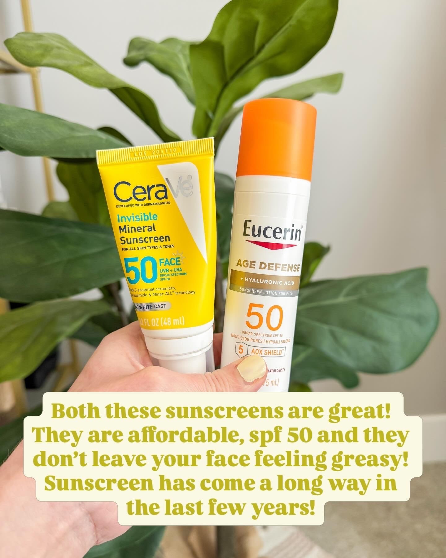 2 of my favorite sunscreens for my face! Both are spf 50 and don’t leave my face feeling greasy  

#LTKBeauty #LTKselfcare #LTKSeasonal