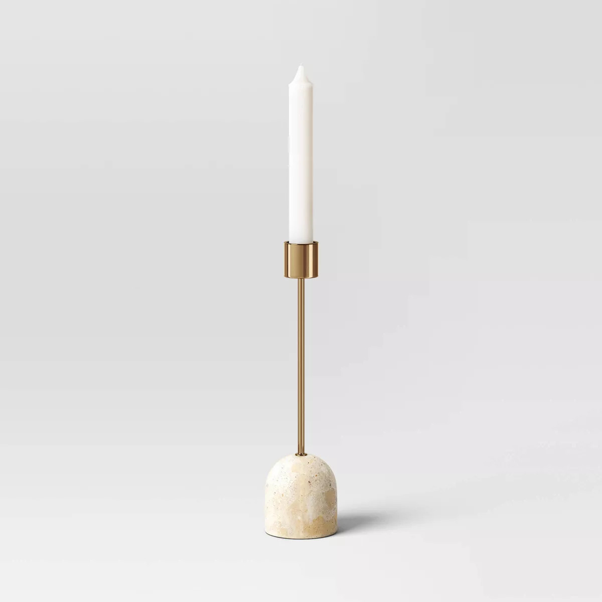 Luxe Marble Taper Candle Holder - Threshold™ | Target