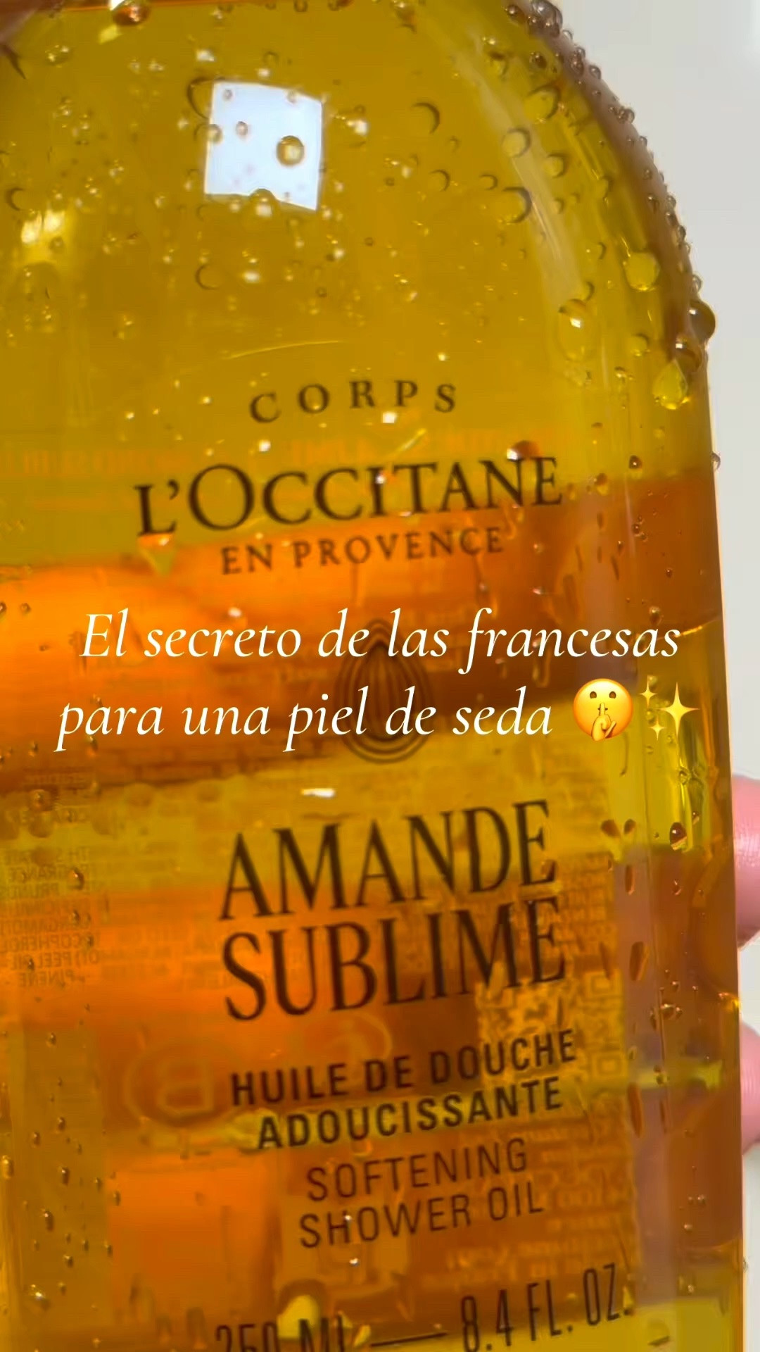 Shower oil
