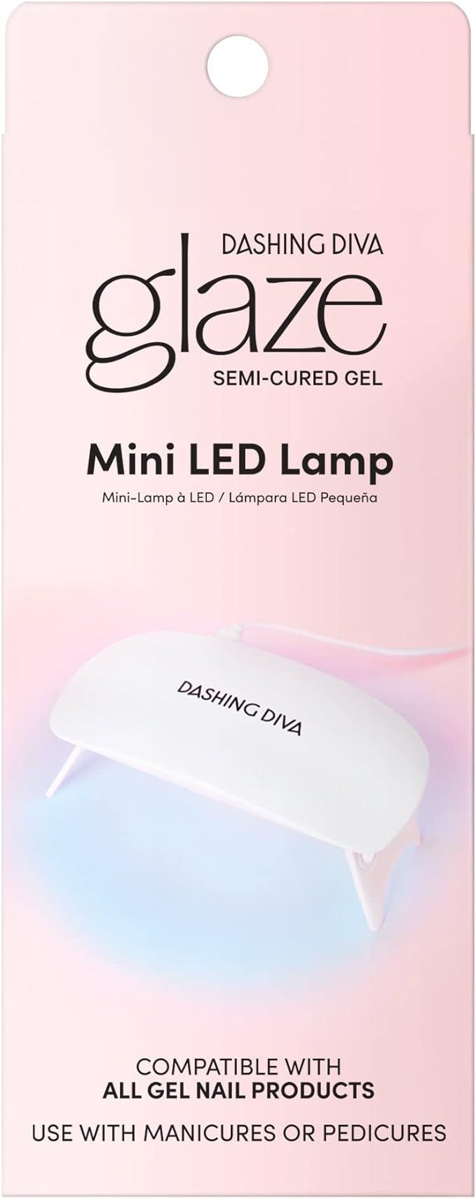 Dashing Diva Mini LED Gel Nail Lamp - Compact and Portable LED Nail Light for Gel Nails - Univers... | Amazon (US)