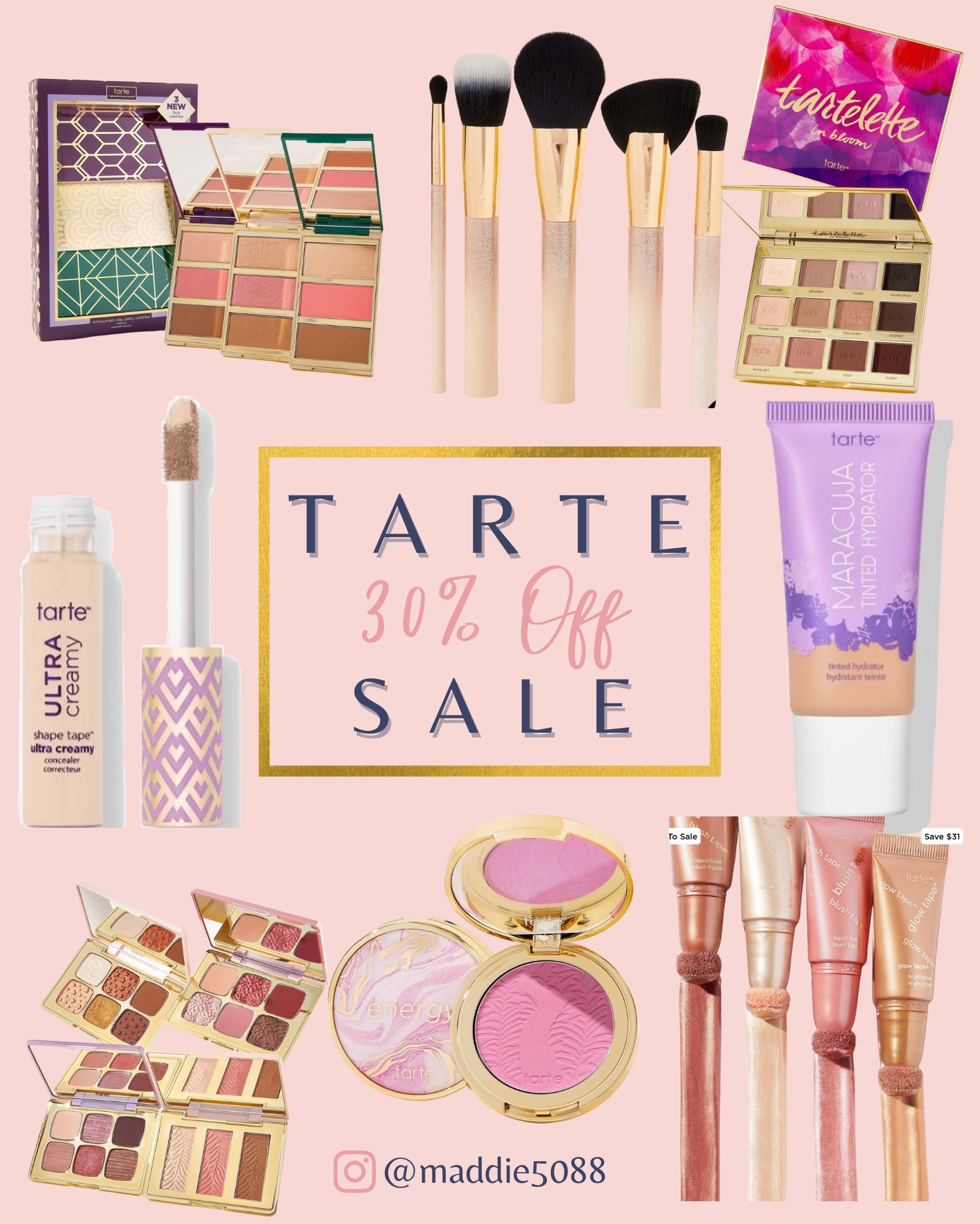 Tarte is having a 30% off SITE-WIDE!!!! These are my favorites from
Tarte right now! 

#LTKsalealert #LTKfindsunder50 #LTKbeauty