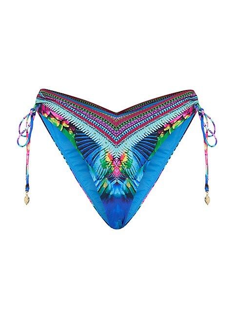 Tropical Print Bikini Bottom | Saks Fifth Avenue