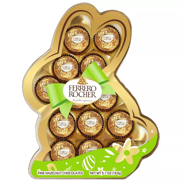 Ferrero Rocher Easter Hazelnut Chocolates Bunny - 5.7oz/13ct | Target