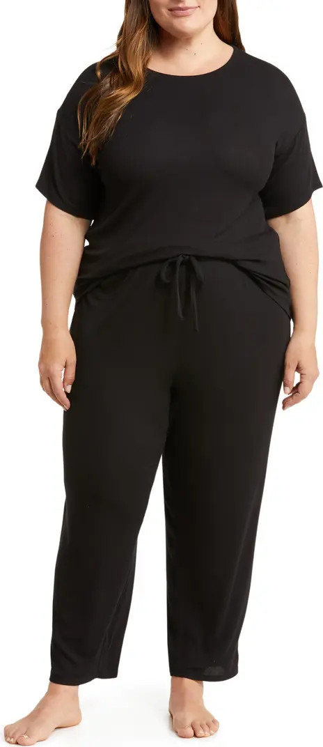 Moonlight Eco Easy Rib Pajamas | Nordstrom