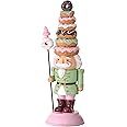One Holiday Way 12-Inch Decorative Pastel Nutcracker Baker Figurine w/Doughnut Hat & Staff - Kitc... | Amazon (US)