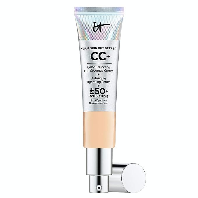 IT Cosmetics Your Skin But Better CC+ Cream, Light Medium (C) - Color Correcting Cream, Full-Cove... | Amazon (US)