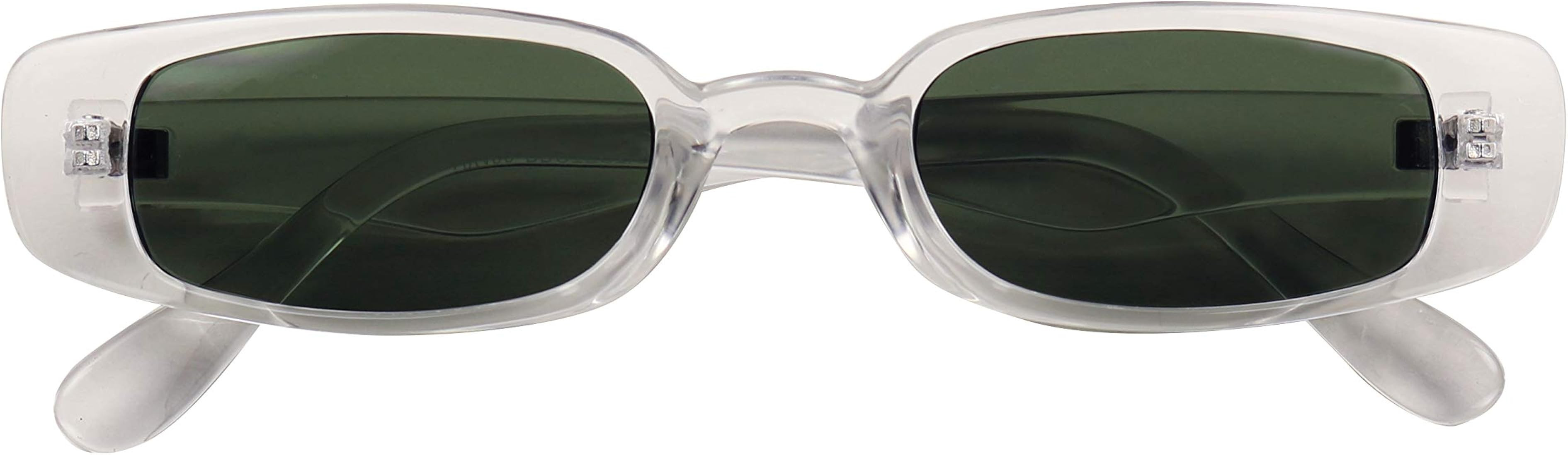 ShadyVEU Slim Classic Rectangular Sunglasses UV Protection 90’s Vintage Small Wide Retro Frame ... | Amazon (US)